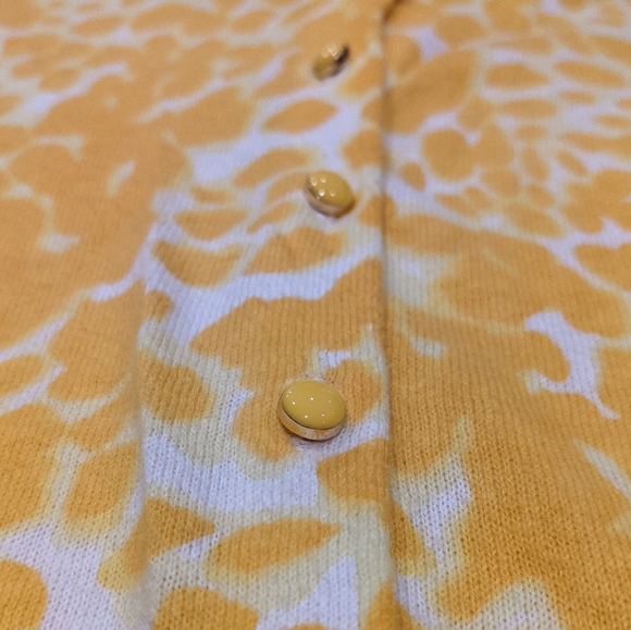 Yellow and cream Banana Republic cardigan - Picture 6 of 6